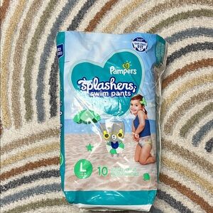 Pampers Splashers Swim Pants L >31 lbs